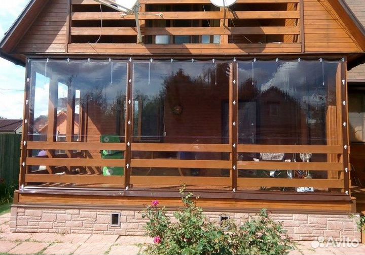 Мягкие окна для веранды, террасы, балкона, беседки