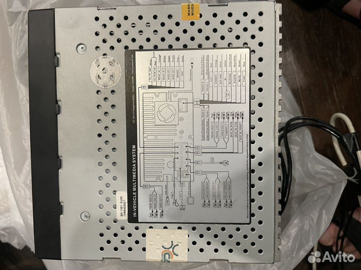 Магнитола nissan Android 4.4 DA96110-EU05