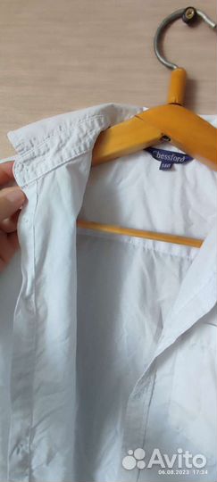 Рубашка белая для мальчика