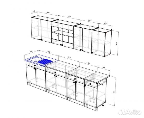 Модульная кухня 