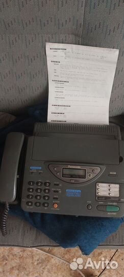 Телефон факс panasonic