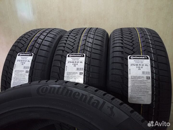 Continental ContiWinterContact TS 850 P 275/45 R21 и 315/40 R21 115V