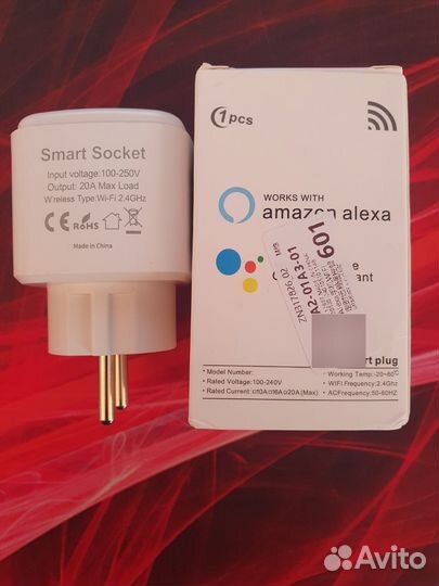 Умная wi-fi розетка