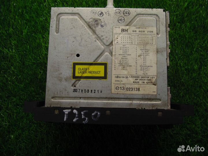 Магнитола Chevrolet Aveo (T250)