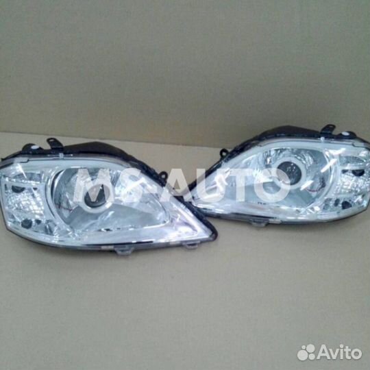 Фары Ларгус би-линза + дхо (2.0)