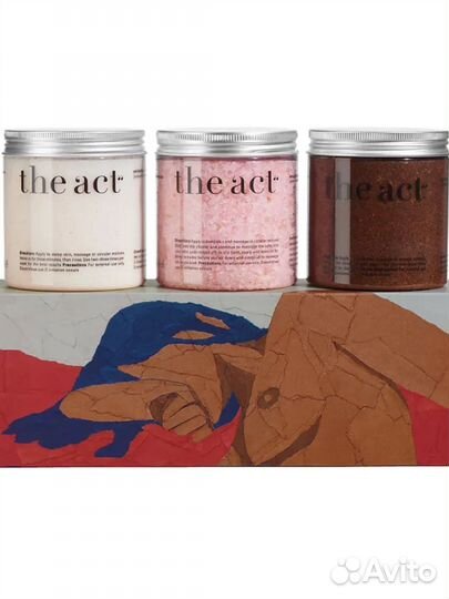 Скраб для тела the act