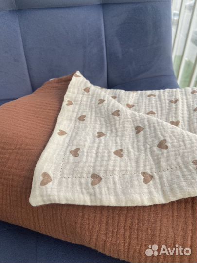 Детский плед из муслина