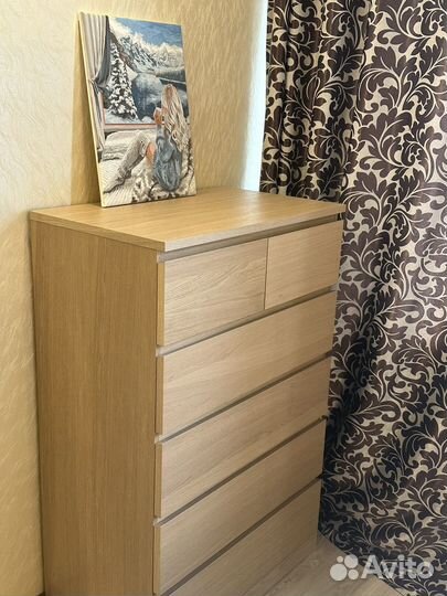 Комод гуд лакк мальта 4+2 ящика