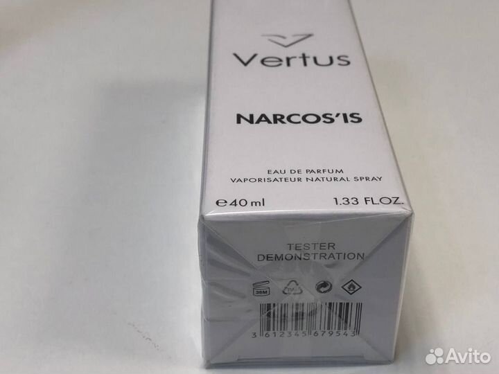 Унисекс Narcos'is Vertus Наркозис Вертус 40мл