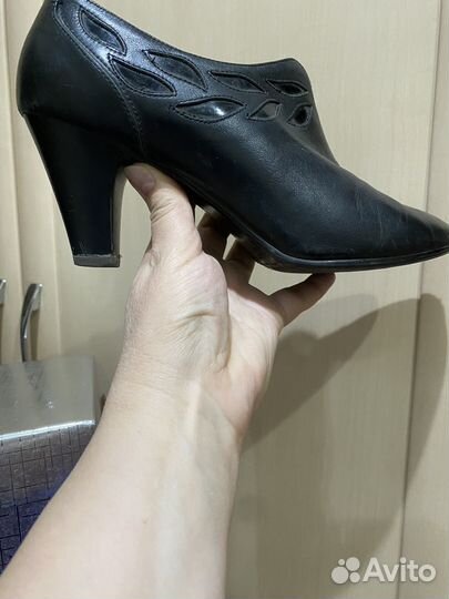 Ботильоны натуральная кожа