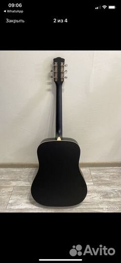 Гитара aurora 120 bk-s