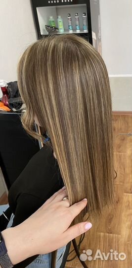 Окрашивание волос, мелирование волос