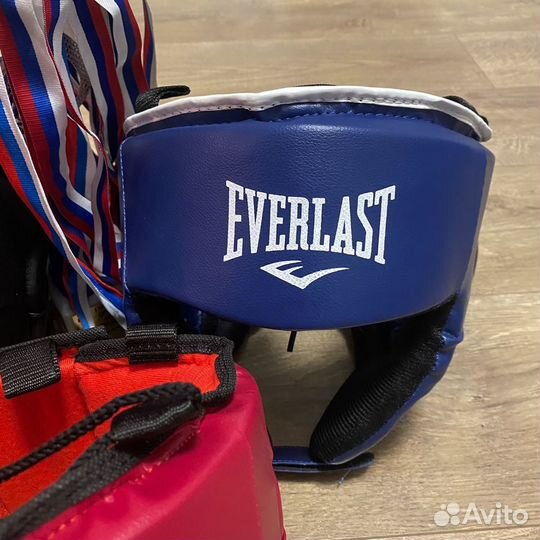 Бойцовский/Боксерский шлем everlast