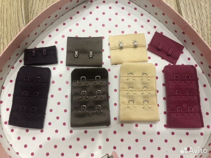 Застежки на бюстгальтер