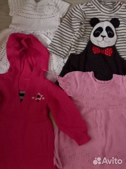 Большой пакет детских вещей