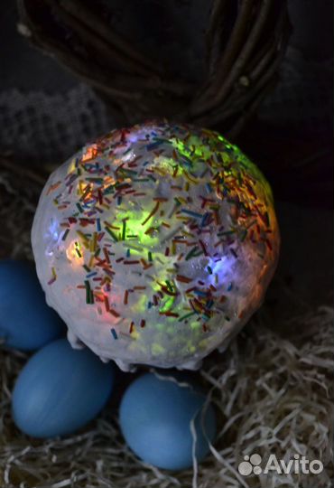 Муляж пасхального кулича (пасха, пасхальный декор)