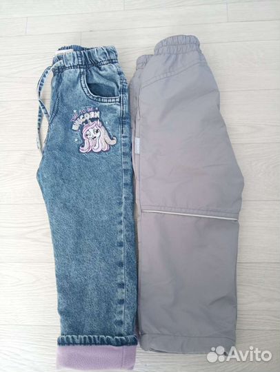 Штанишки демисезонные 86-92