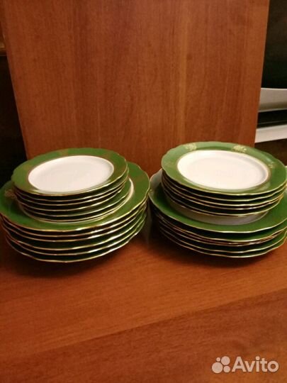 Столовый набор тарелок СССР, Дулёво