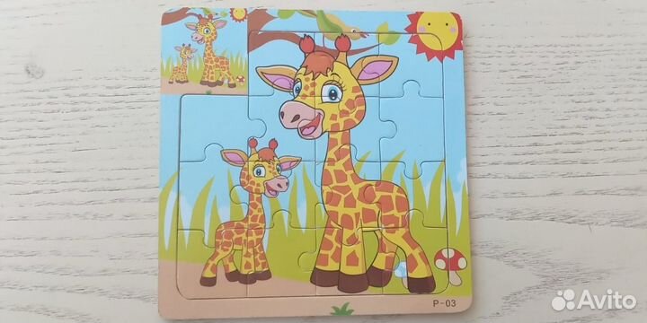 Детские пазлы и кубики