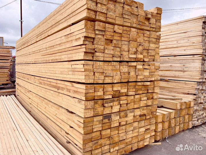 Доска обрезная 25х150х6000мм с доставкой