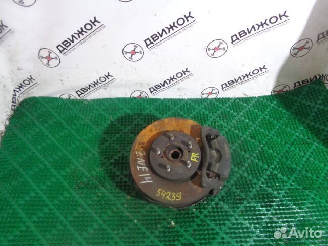 Тормозной диск toyota ZNE14G перед право