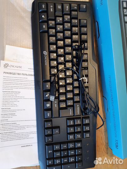 Клавиатура oklick 170M