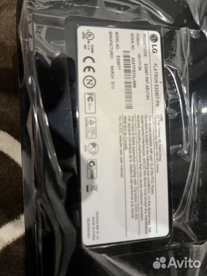 Монитор для компьютера LG Flatron E2240T