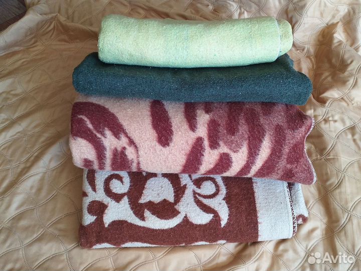 Одеяло шерстяное СССР