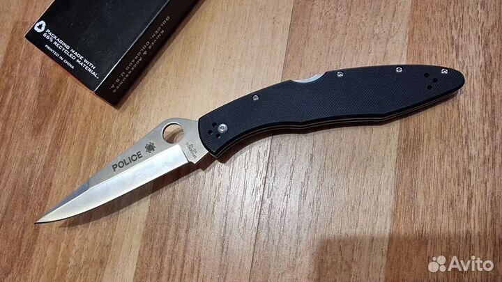 Нож Spyderco police