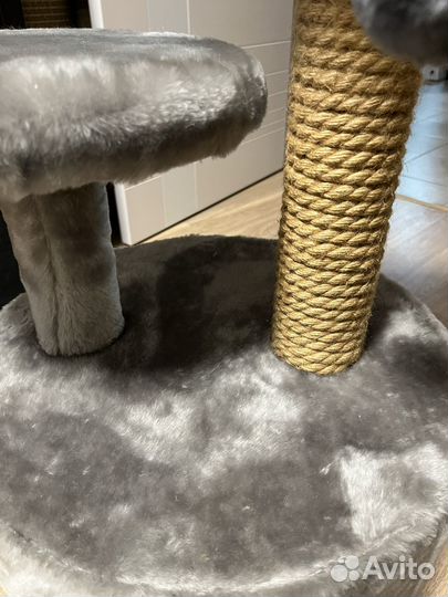 Бронь.Домик для кошки с когтеточкой