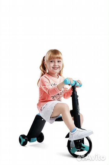 Самокат-велосипед детский