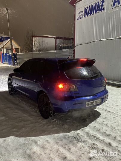 Спойлер на mazda 3 bk хэтчбек