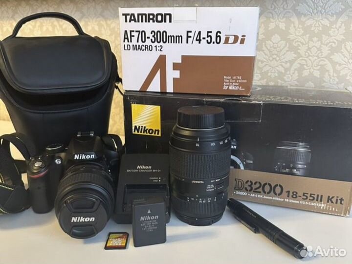Tamron af70-300mm f/4-5.6 объектив nikon