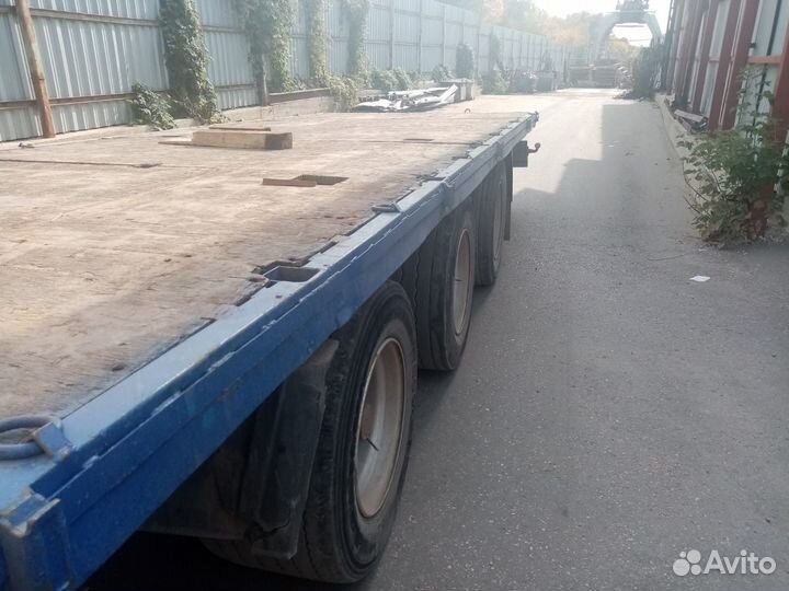 Полуприцеп бортовой Krone SDP27, 2005