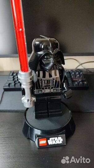 Лего-светильник дарт вейдер starwars / darth vader