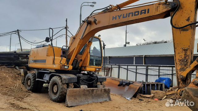 Колёсный экскаватор Hyundai R170W-7, 2007 купить в Москве | Транспорт ...