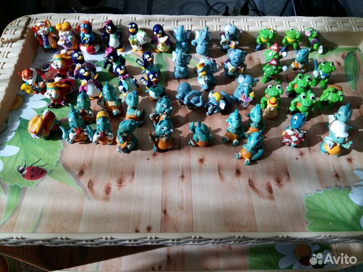 Драконы,Лягушки,Слоны,Пингвины,Зайцы