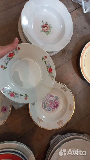 Посуда советская и современная