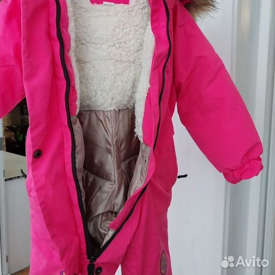 Зимний комбинезон для девочки 74 80