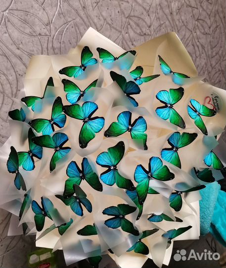 Букет из бабочек