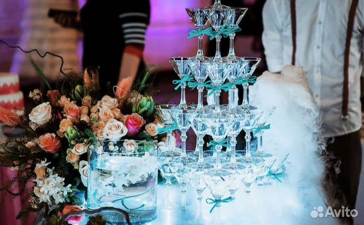 Бармен-Шоу, Выездной Бар, Пирамида из шампанского