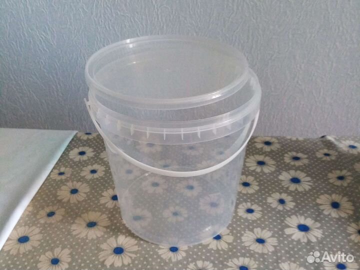 Ведро пластиковое