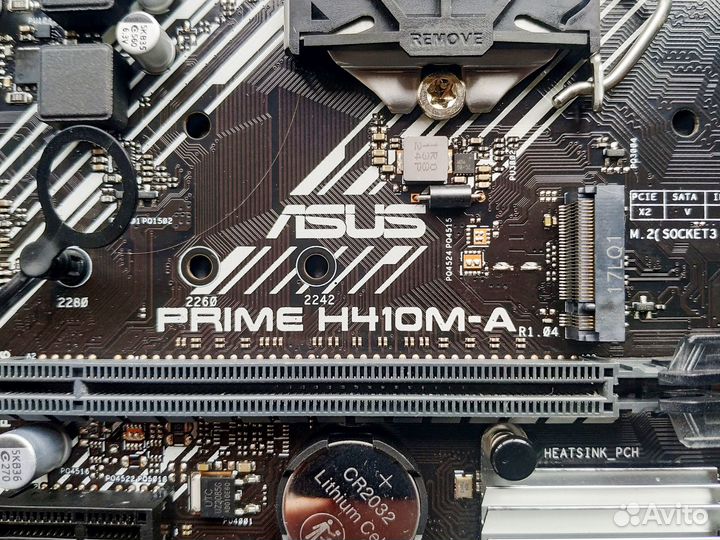 Материнская плата asus prime H410M-A s1200