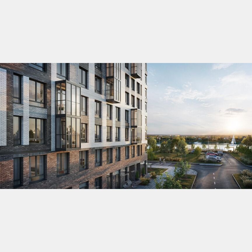 2-к. квартира, 51,9 м², 13/23 эт.