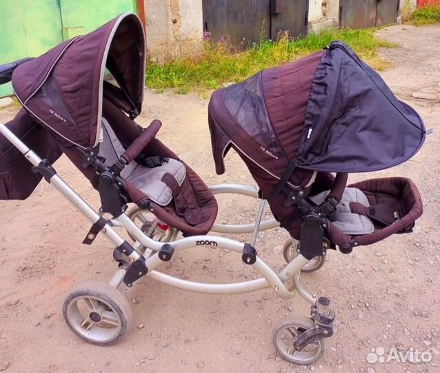 Коляска для двойни