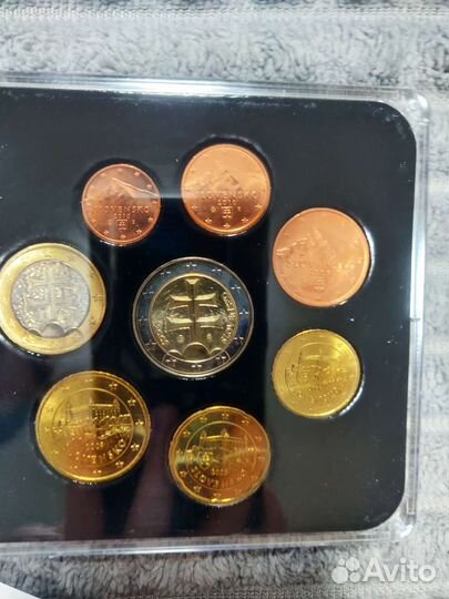 Набор Euro(евро) лимитированный Словакия