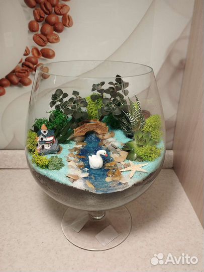 Необычный подарок, букет, композиция, цветы