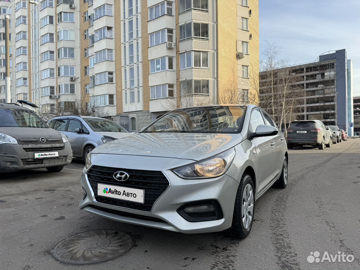Hyundai Solaris 1.4 AT, 2018, 147 000 км