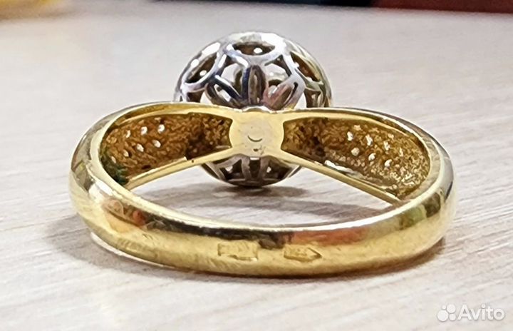Золотое кольцо 585 пробы