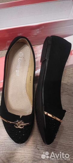 Балетки 38 размер новые
